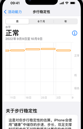 德昌iPhone手机维修如何在iPhone开启'步行稳定性通知'