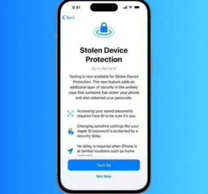 德昌苹果授权维修店分享被盗设备保护功能开启方法 