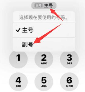 德昌苹果14维修店分享iPhone 14 Pro Max使用副卡打电话的方法 