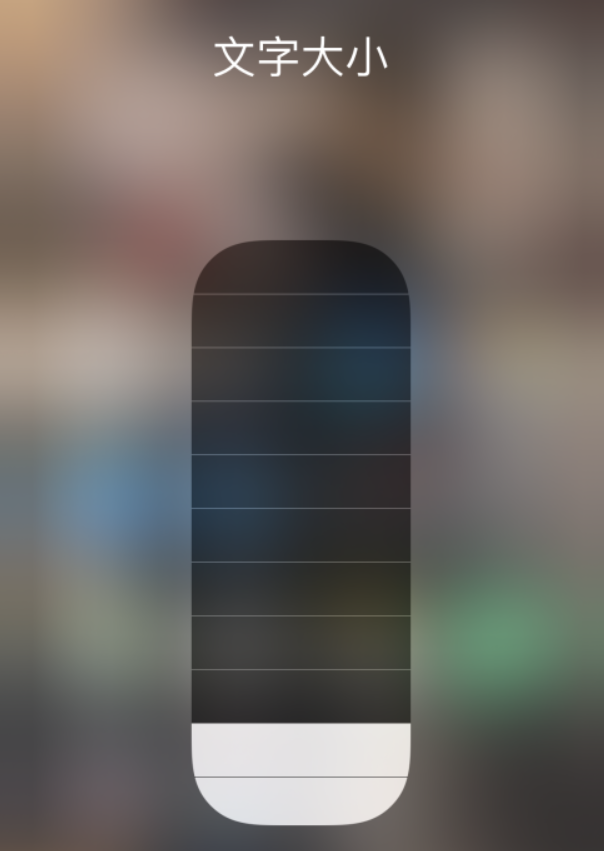 德昌苹果手机维修分享小技巧：在 iPhone 控制中心快速调节字体大小 