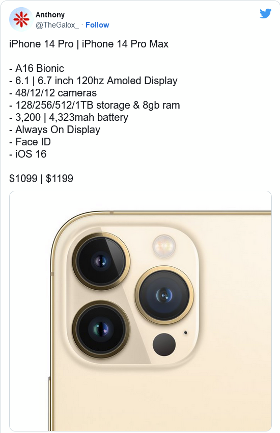 德昌苹果14维修分享iPhone 14全系涨价 