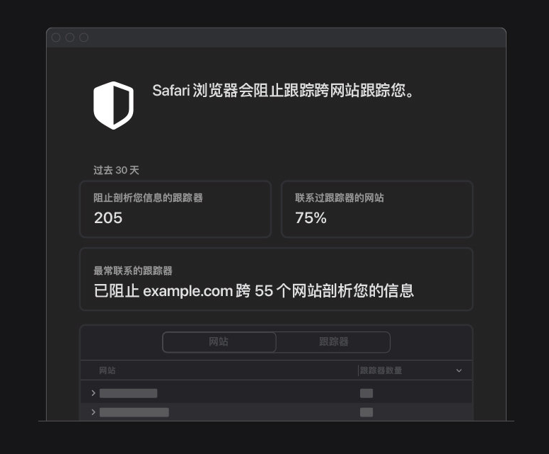 德昌苹果手机维修分享如何在 Safari 浏览器中查看和打开隐私报告 